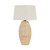 Sierpe Beige Travertine Oval Table Lamp-3
