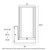 Strembo IP44 Modern Lantern Wall Light - White-4