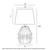 Tragoni White Shade Black Ceramic Table Lamp-2