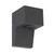 Trieste Matt Black IP65 Gypsum Wall Light-3
