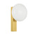Valsesia Opal Glass Gold Touch Wall Light-3