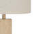 Lucapa Beige Travertine Modern Table Lamp-7
