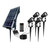Spike IP65 Solar Garden LED Spotlight Kit