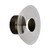 Dome Air Iron Clear Glass LED Wall Light