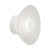 Dome Air White Frosted Glass LED Wall Light