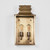 Crawford IP54 Dual Light Lantern Wall Lamp - Antique Brass-4