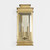 Collbran Dual Light Lantern Wall Lamp - Antique Brass-2