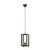 Ador Antique Brass Angular Lantern Pendant-1