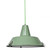Aeson Light Green Truncated Metal Cone Pendant