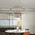 Anillo Black Ring 3CCT LED Three-Tiered Pendant Chandelier-1