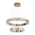 Armadale Two-Tiered Golden Rings 3CCT LED Chandelier-3