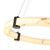 Carrara Resin Halo Dimmable 3CCT LED Pendant - Black-5