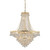 Crown 13 Light Gold Crystal Chandelier