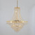 Crown 13 Light Gold Crystal Chandelier-1
