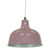 Dania Gloss Violet Barn Dome Metal Pendant