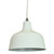 Dania Gloss White Barn Dome Metal Pendant