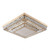 Delinda Square 3CCT LED Crystal Ceiling Light - Gold-3