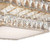 Delinda Square 3CCT LED Crystal Ceiling Light - Gold-4