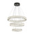 Florence Three-Tiered Gunmetal Crystal 3CCT LED Pendant-2
