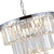 Four Drop Classic Chrome Clear Crystal Pendant Chandelier-4
