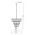 Four Drop Classic Chrome Clear Crystal Pendant Chandelier-6
