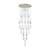 Genevieve 37 Light Gold Crystal 3CCT LED Chandelier-3