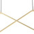 Indigo Zigzag Wave 3CCT LED Pendant - Gold-2