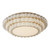 Kamram Gold Crystal 3CCT LED Ceiling Light