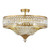 Louis 6 Light Hollywood Regency Ceiling Light - Gold-1