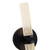 Mila Twin Light IP54 LED Wall Light - Matt Black-3