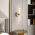 Mila Twin Light IP54 LED Wall Light - Satin Brass-1