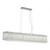 Mistral 10 Light Long Oval Chrome Pendant