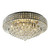 Mosti Hollywood Glam Crystal Ceiling Light - Black