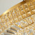 Mosti Hollywood Glam Crystal Ceiling Light - Gold-2