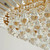 Mosti Hollywood Glam Crystal Ceiling Light - Gold-3
