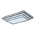 Pedram Rectangular 3CCT LED Ceiling Light - Gunmetal-3