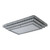 Pedram Rectangular 3CCT LED Ceiling Light - Gunmetal-4