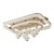Priya Floral Crystal Tiered Rectangle Ceiling Light - Gold-1