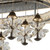 Priya Floral Crystal Tiered Rectangle Ceiling Light - Gunmetal-5