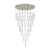 Toorak Crystal Drop Lights Gold Cluster Chandelier-4