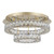 Zamira Two-Tiered Ring Gold 3CCT LED Ceiling Light-1