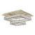 Zamira Two-Tiered Square Gold 3CCT LED Ceiling Light-1