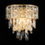 Flynn Crystal Gold Wall Light-1