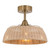 Harlow 14-Inch DC Ceiling Fan with Light - Gold