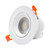 Sandnes Tilt Adjustable Dimmable 3CCT LED Downlight - White