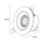 Sandnes Tilt Adjustable Dimmable 3CCT LED Downlight - White-6