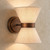 Andravida Brushed Bronze Up and Down Wall Light-4