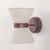 Andravida Brushed Bronze Up and Down Wall Light-5