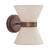 Andravida Brushed Bronze Up and Down Wall Light-6
