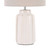 Elliniko Glazed Ceramic Cream Table Lamp-8